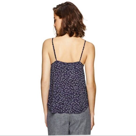 Aritzia "Wilfred" Minou Print Plum Camisole - Picture 2 of 9